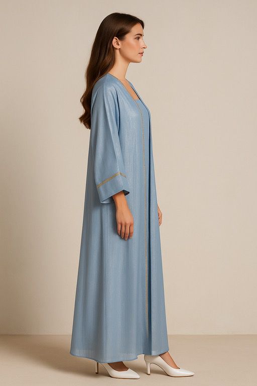 Blue Abaya