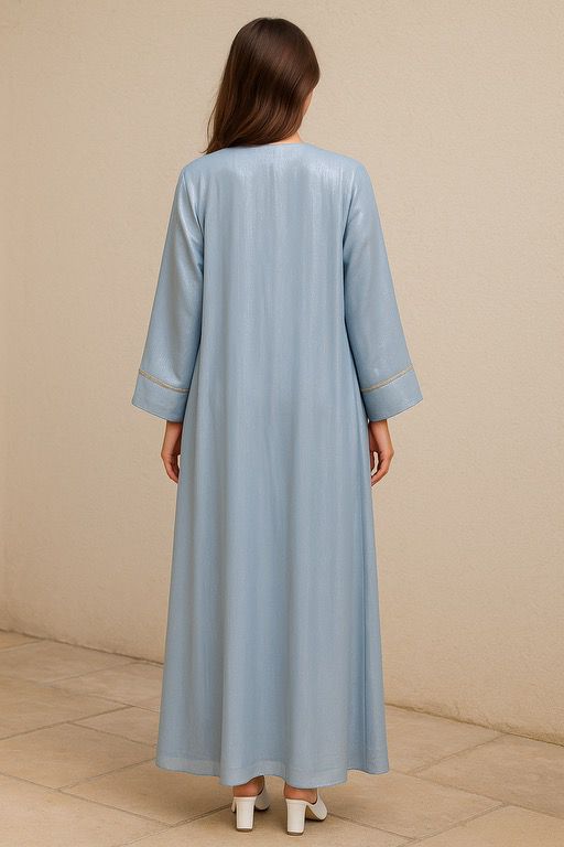 Blue Abaya